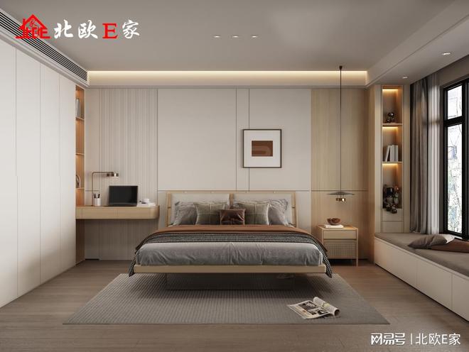 搭配方案品味生活的静谧时光麻将胡了北欧E家实木家具(图4)